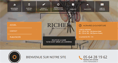 Desktop Screenshot of materiaux-richer.com